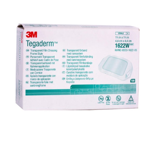 3M)테가덤(Tegaderm) 1622W / 100매(1통) / 4.4*4.4CM