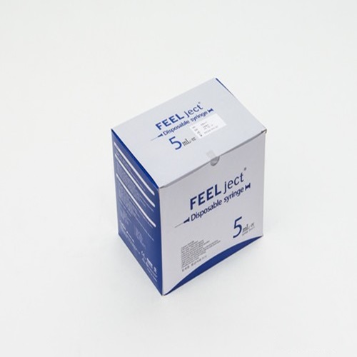 필텍)일회용주사기(Syringe) 5cc 23G 1inch / 1통(100개)