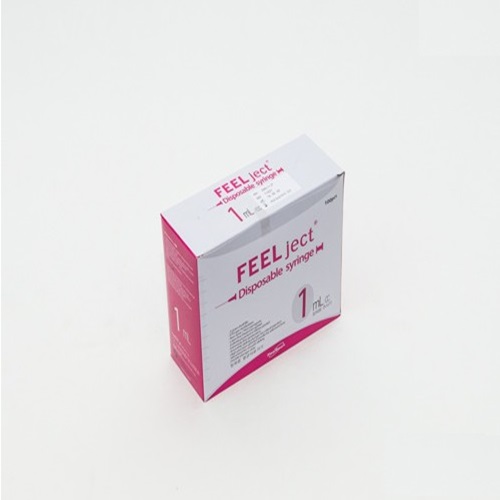 필텍)일회용주사기(Syringe) 1cc 25G 5/8inch / 1통(100개)
