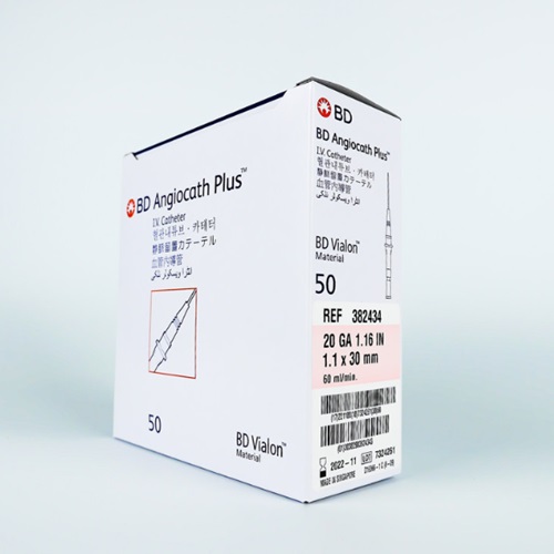 BD)정맥카테타(I.V Catheter) 20G 1.16INCH / 1통(50개)