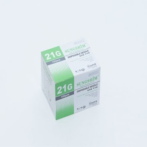 성심)일회용주사침(Needle) 21G 1-1/4INCH / 1통(100개)