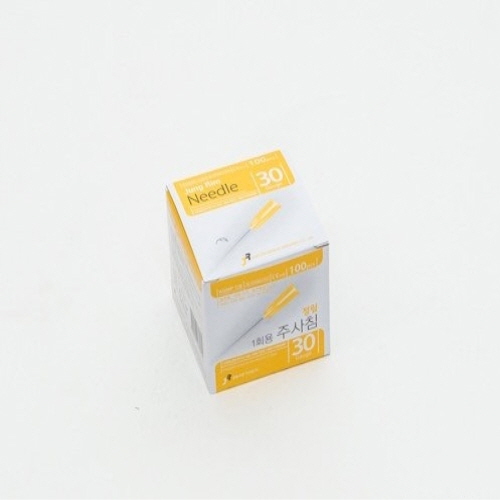 정림)일회용주사침(Needle) 30G 1/2INCH / 1통(100개)