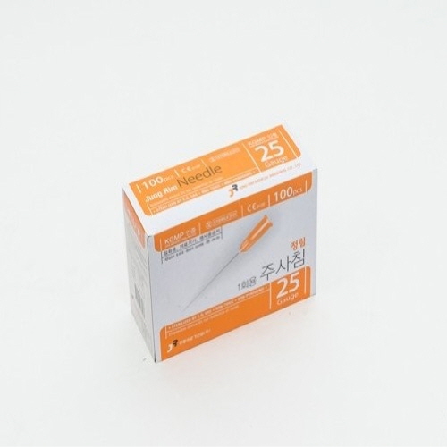 정림)일회용주사침(Needle) 25G 2INCH / 1통(100개)