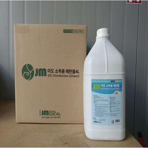 제이엠)소독용에탄올(83%) 4L/4개