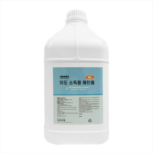 이도팜)소독용에탄올(83%) 4L/4개