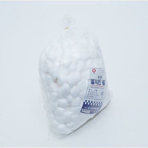 수성)코튼볼(슬라이스볼)  5호 / L / 1pack(450g)