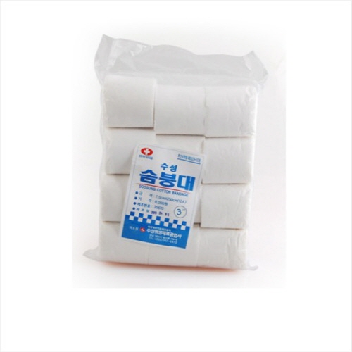 수성)솜붕대(Cotton Bandage)3인치(7.5*250)/1pack(12Roll)