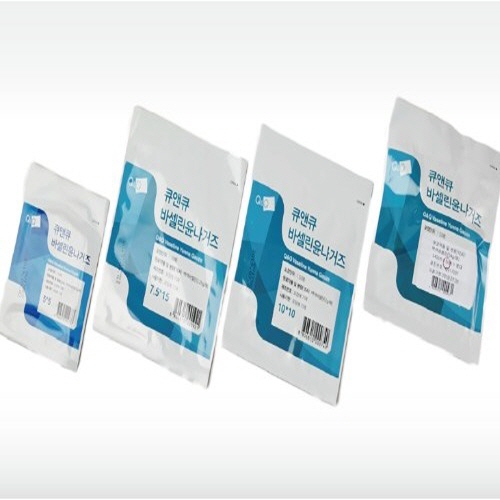 큐앤큐팜)(비급여)바셀린윤나거즈 10*10cm / 1통(40매)