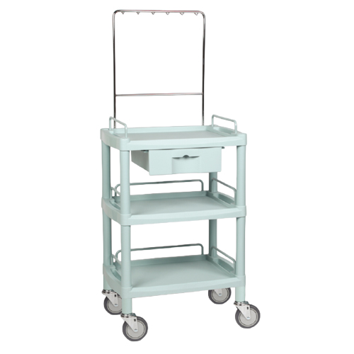 열린세상)PVC 드레싱카 (2단,서랍1식,걸이대) Y-101J